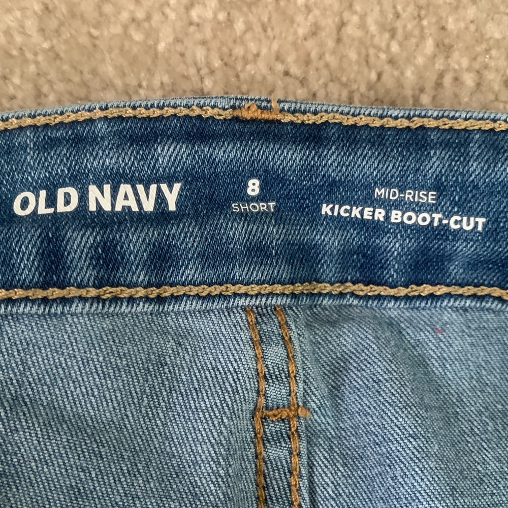 Old Navy Medium Blue Boot Cut Jeans